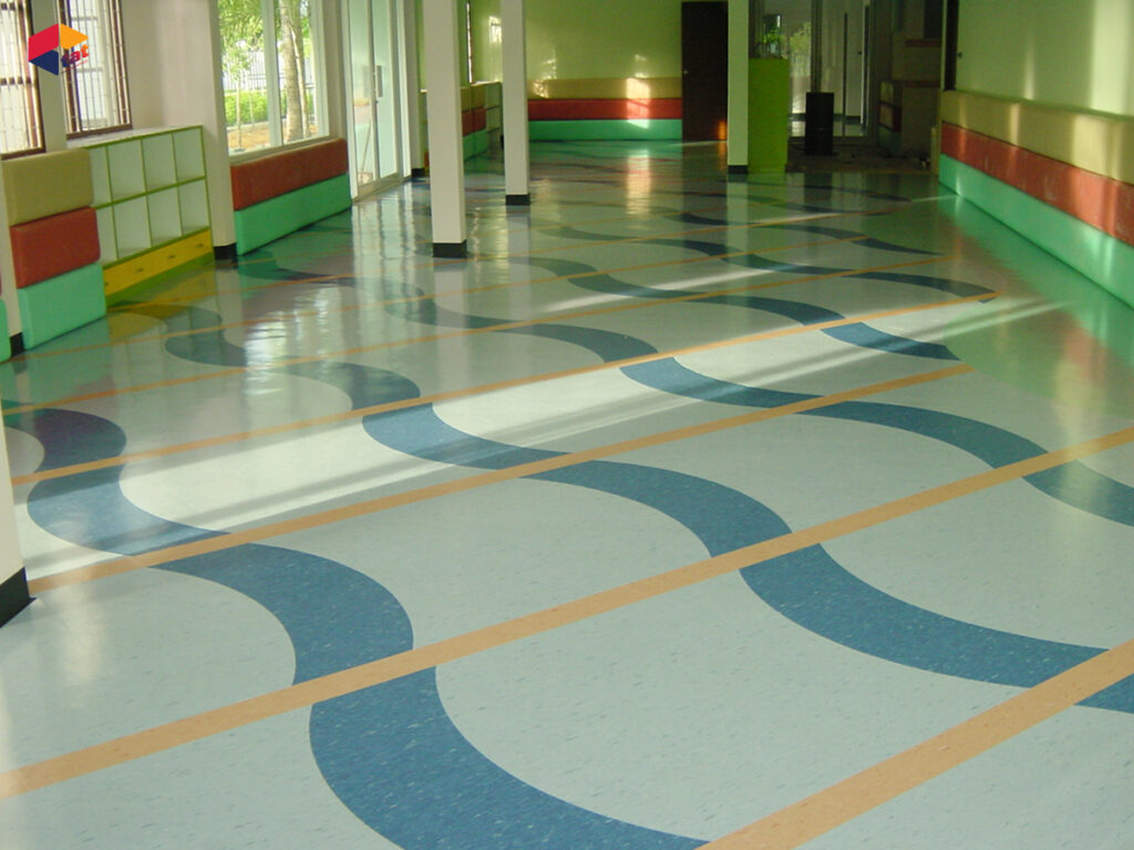 กระเบื้องยาง, กระเบื้องปูกาว, deluxe tile