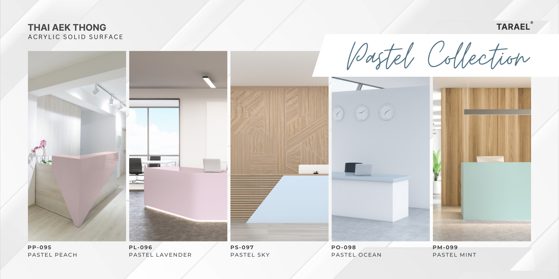 หินสังเคราะห์, countertop, Acrylic solid surface, ท็อปเคาน์เตอร์