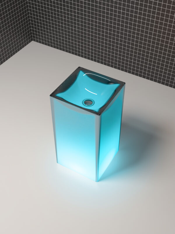 อ่างเรซิ่น, resin basin, อ่างยืน