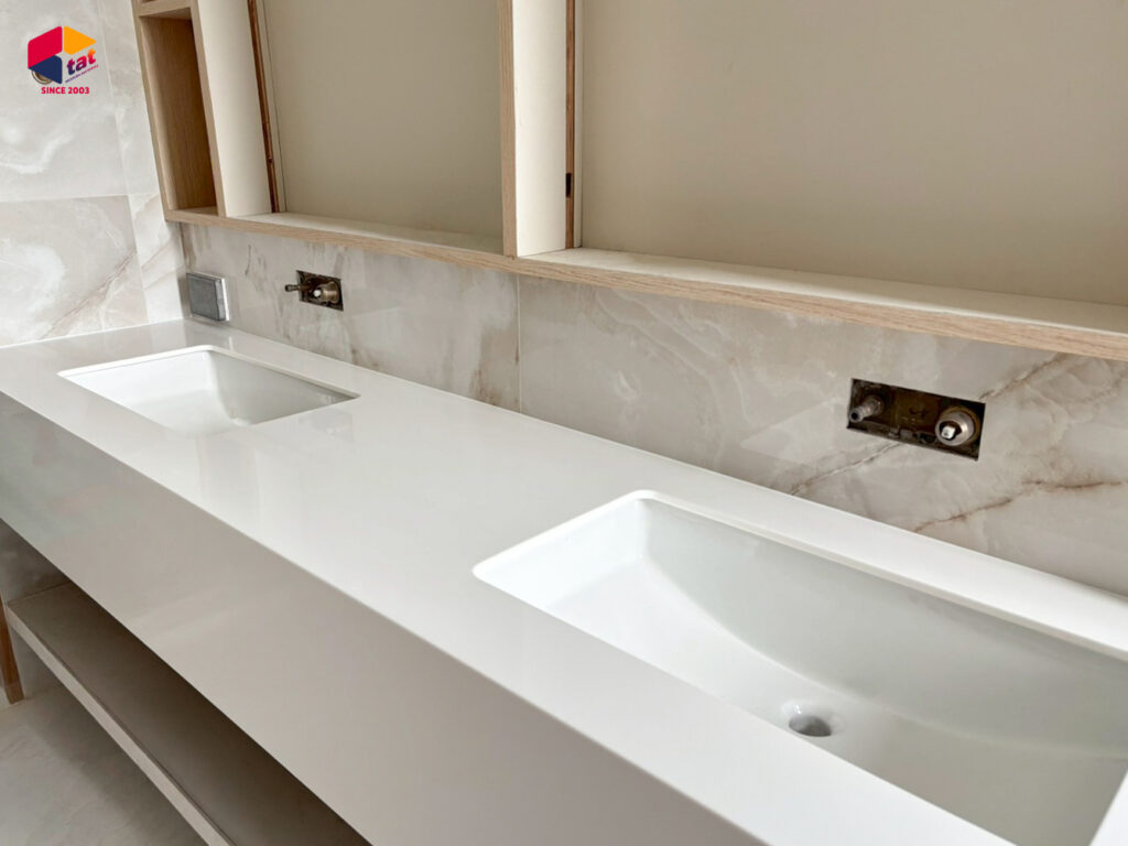 หินสังเคราะห์, ท็อปเคาน์เตอร์, ท็อปหิน, acrylic solid surface