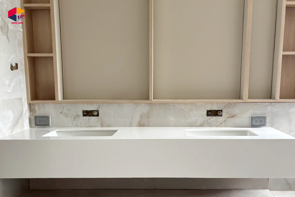 หินสังเคราะห์, ท็อปเคาน์เตอร์, ท็อปหิน, acrylic solid surface