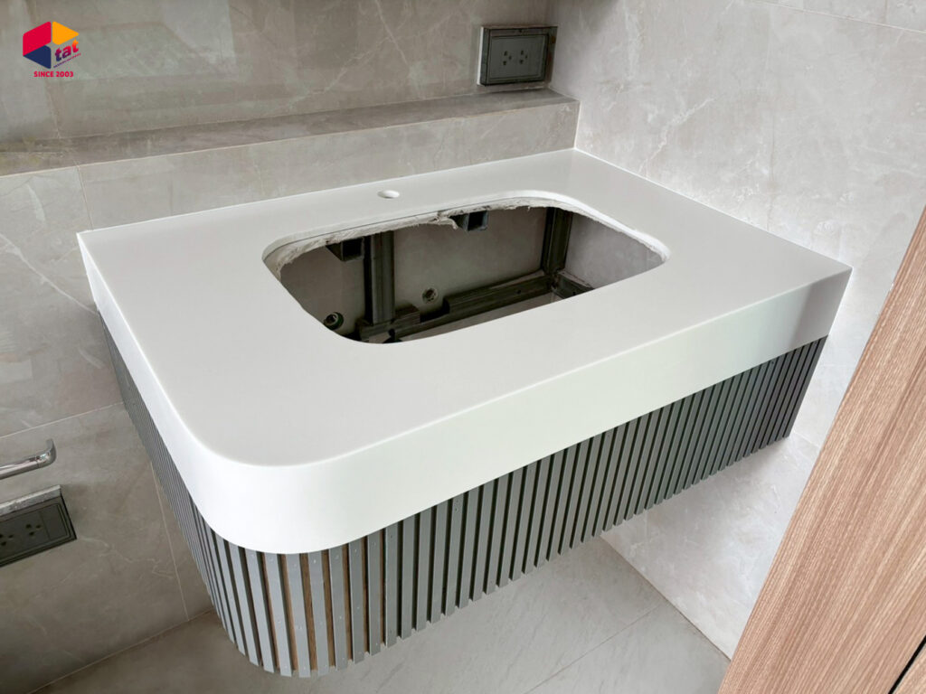 หินสังเคราะห์, ท็อปเคาน์เตอร์, ท็อปหิน, acrylic solid surface