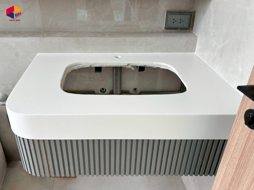 หินสังเคราะห์, ท็อปเคาน์เตอร์, ท็อปหิน, acrylic solid surface