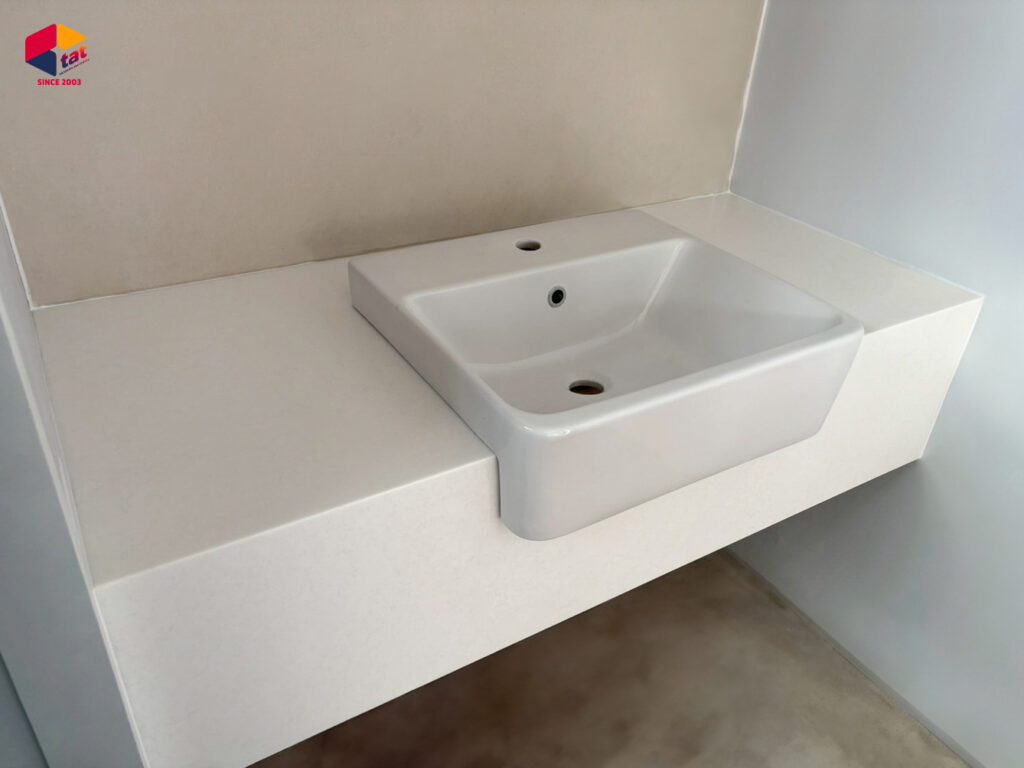 หินสังเคราะห์, ท็อปเคาน์เตอร์, ท็อปหิน, acrylic solid surface