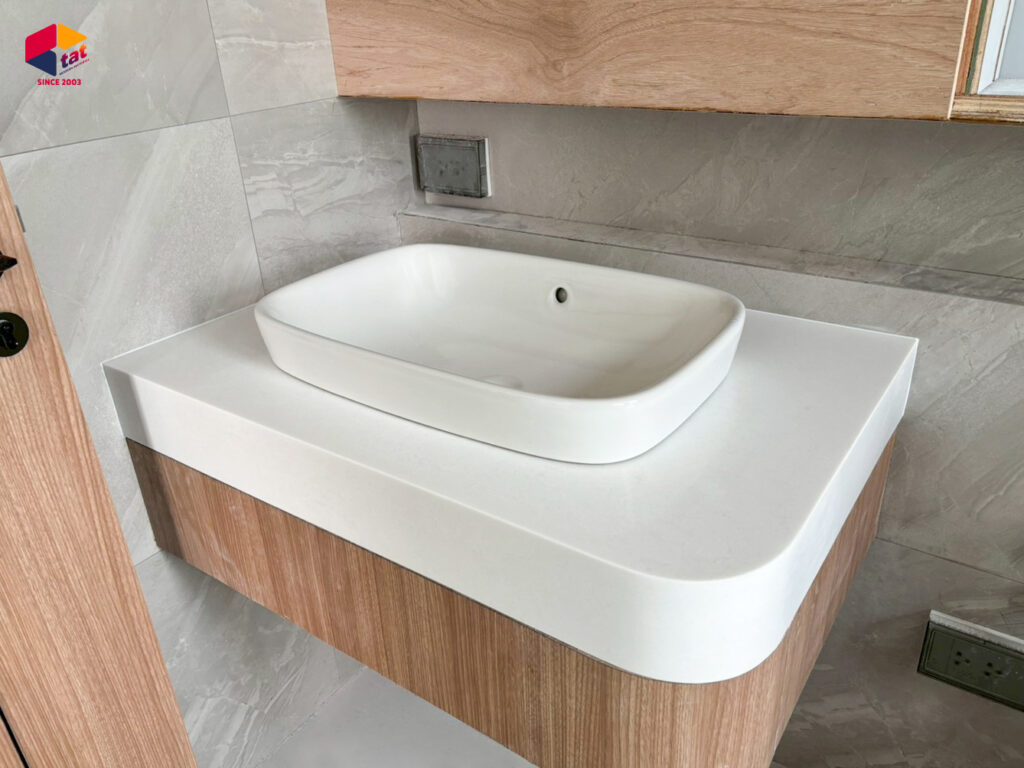 หินสังเคราะห์, ท็อปเคาน์เตอร์, ท็อปหิน, acrylic solid surface