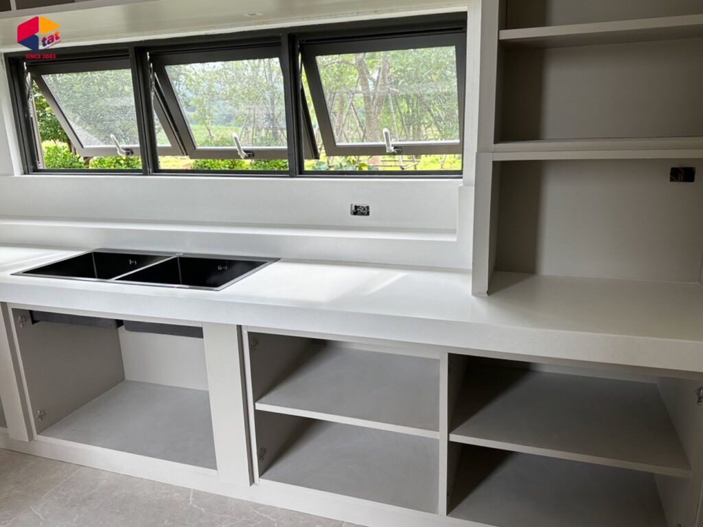 หินสังเคราะห์, ท็อปเคาน์เตอร์, ท็อปหิน, acrylic solid surface