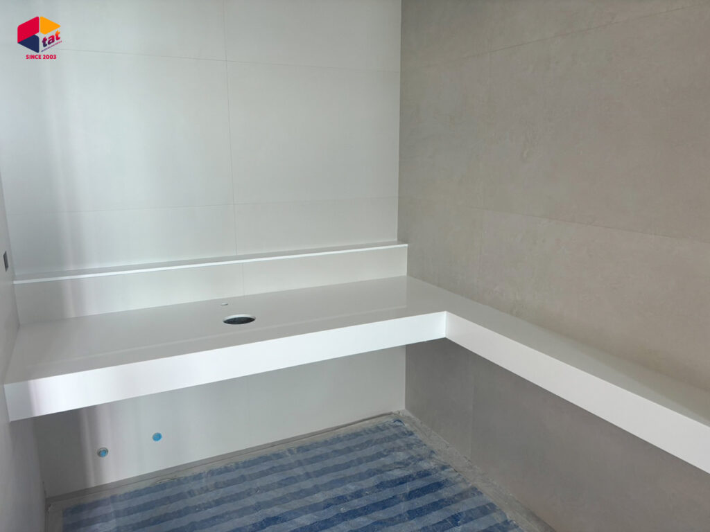 หินสังเคราะห์, ท็อปเคาน์เตอร์, ท็อปหิน, acrylic solid surface