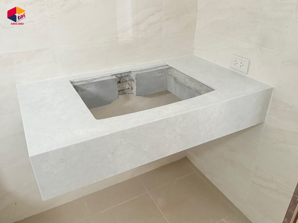 หินสังเคราะห์, ท็อปเคาน์เตอร์, ท็อปหิน, acrylic solid surface