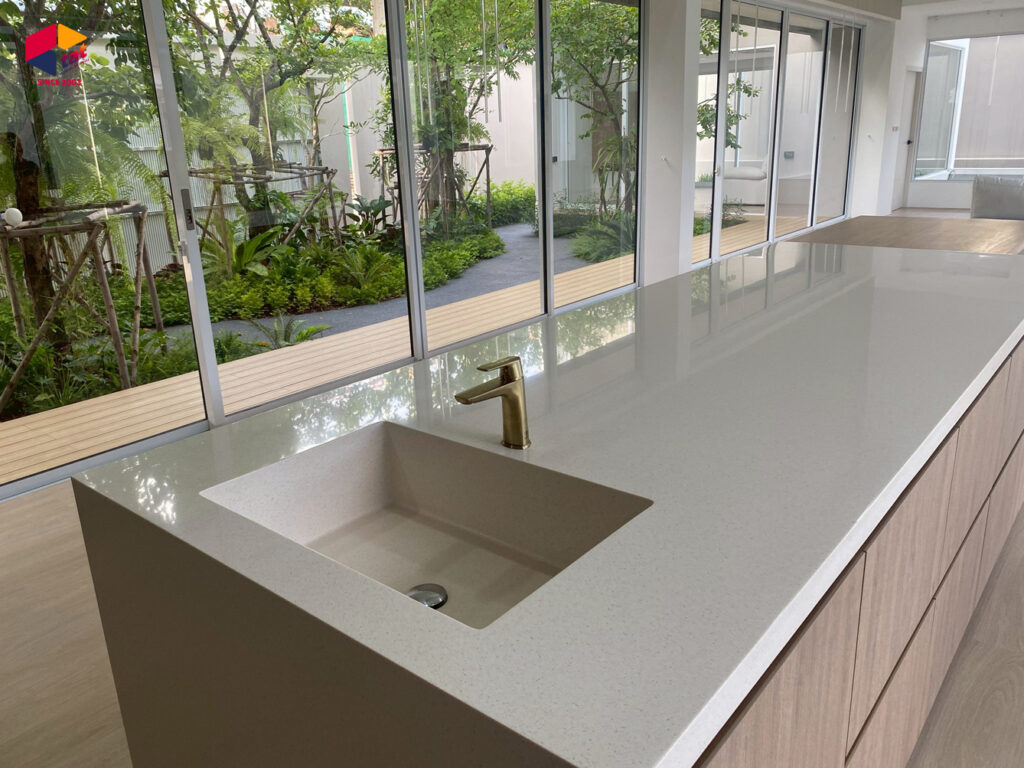 หินสังเคราะห์, ท็อปเคาน์เตอร์, ท็อปหิน, acrylic solid surface