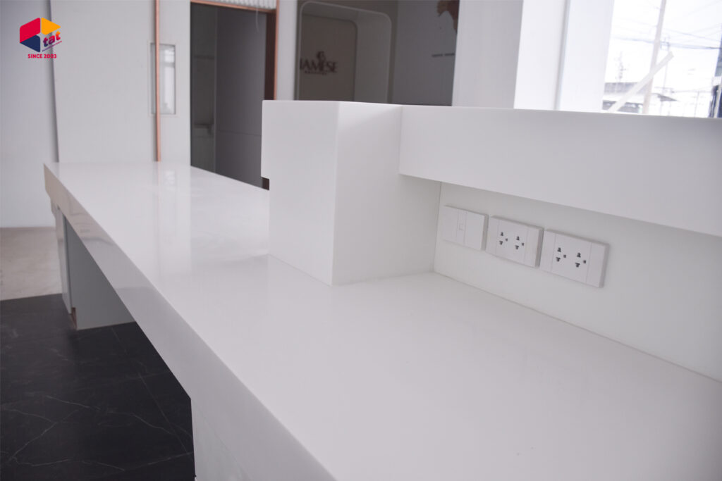 หินสังเคราะห์, ท็อปเคาน์เตอร์, ท็อปหิน, acrylic solid surface