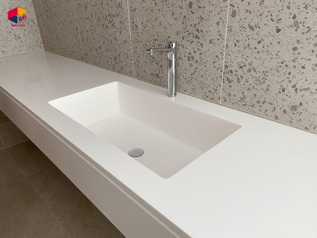 หินสังเคราะห์, ท็อปเคาน์เตอร์, ท็อปหิน, acrylic solid surface