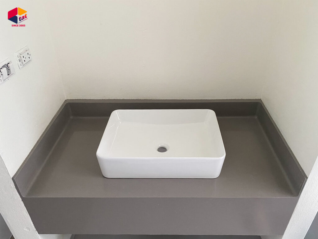 หินสังเคราะห์, ท็อปเคาน์เตอร์, ท็อปหิน, acrylic solid surface