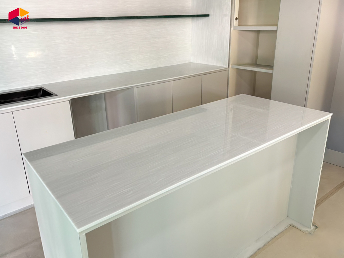 หินสังเคราะห์, ท็อปเคาน์เตอร์, ท็อปหิน, acrylic solid surface