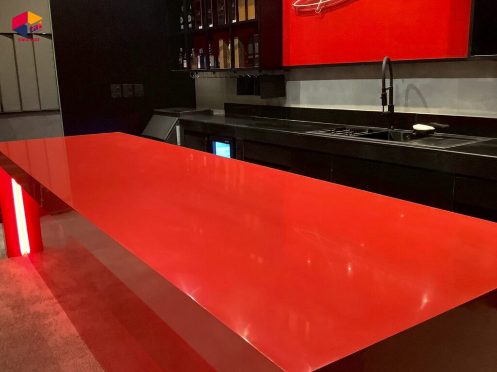 หินสังเคราะห์, ท็อปเคาน์เตอร์, ท็อปหิน, acrylic solid surface