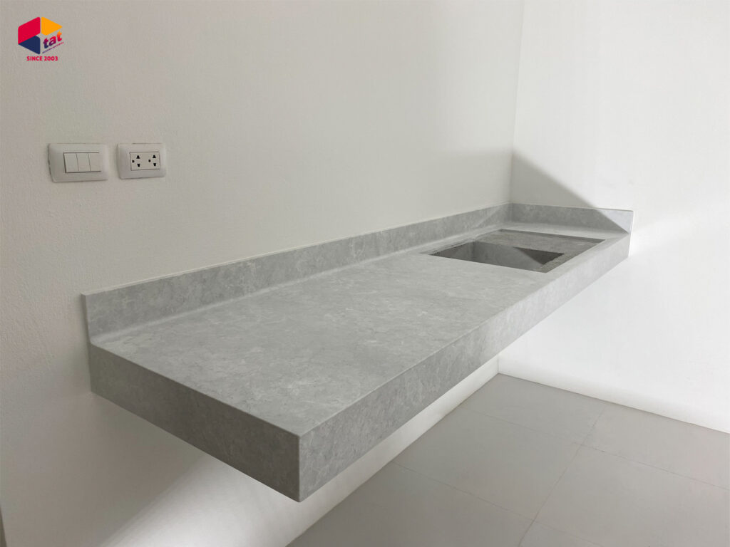 หินสังเคราะห์, ท็อปเคาน์เตอร์, ท็อปหิน, acrylic solid surface