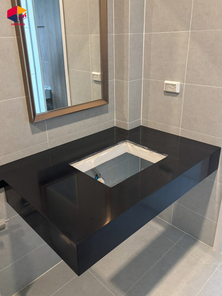 หินสังเคราะห์, ท็อปเคาน์เตอร์, ท็อปหิน, acrylic solid surface