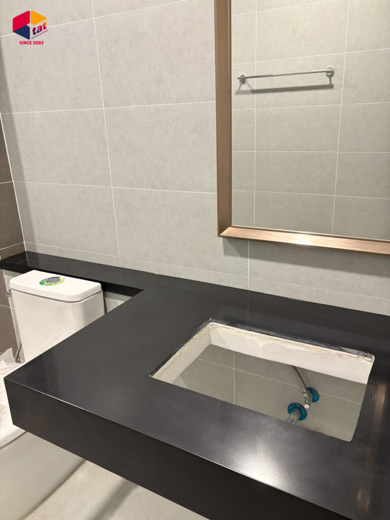 หินสังเคราะห์, ท็อปเคาน์เตอร์, ท็อปหิน, acrylic solid surface
