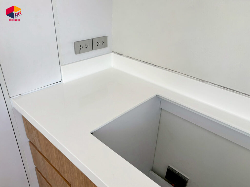 หินสังเคราะห์, ท็อปเคาน์เตอร์, ท็อปหิน, acrylic solid surface