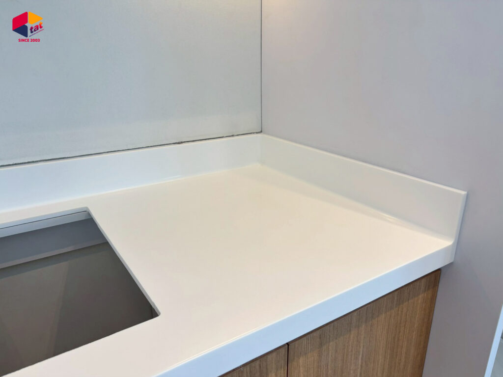 หินสังเคราะห์, ท็อปเคาน์เตอร์, ท็อปหิน, acrylic solid surface