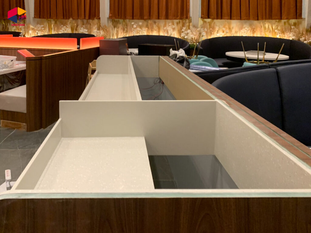 หินสังเคราะห์, ท็อปเคาน์เตอร์, ท็อปหิน, acrylic solid surface
