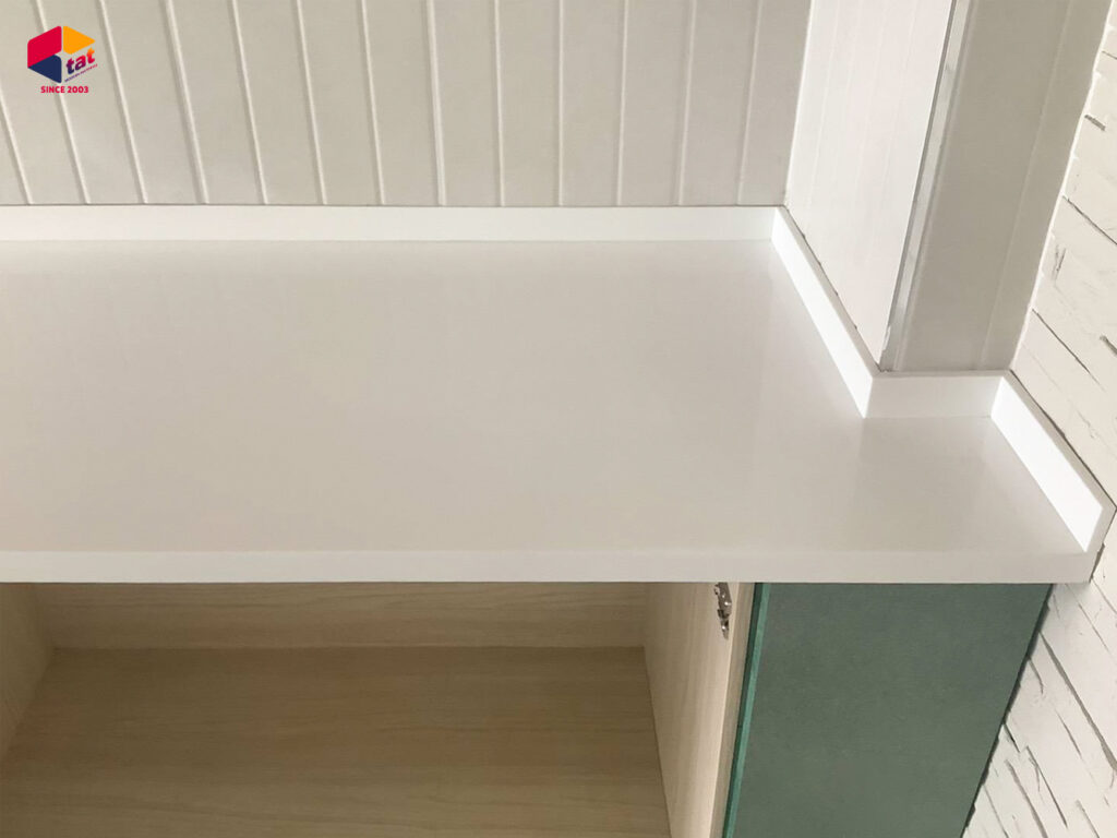 หินสังเคราะห์, ท็อปเคาน์เตอร์, ท็อปหิน, acrylic solid surface