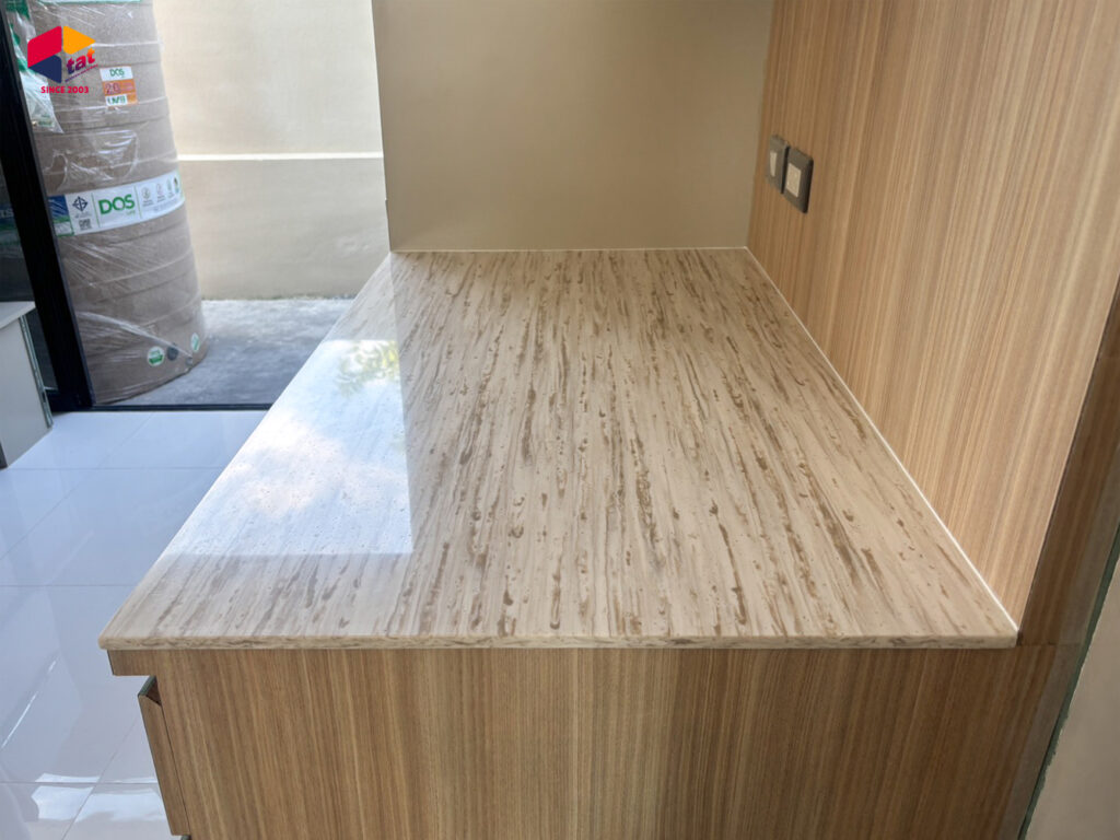 หินสังเคราะห์, ท็อปเคาน์เตอร์, ท็อปหิน, acrylic solid surface