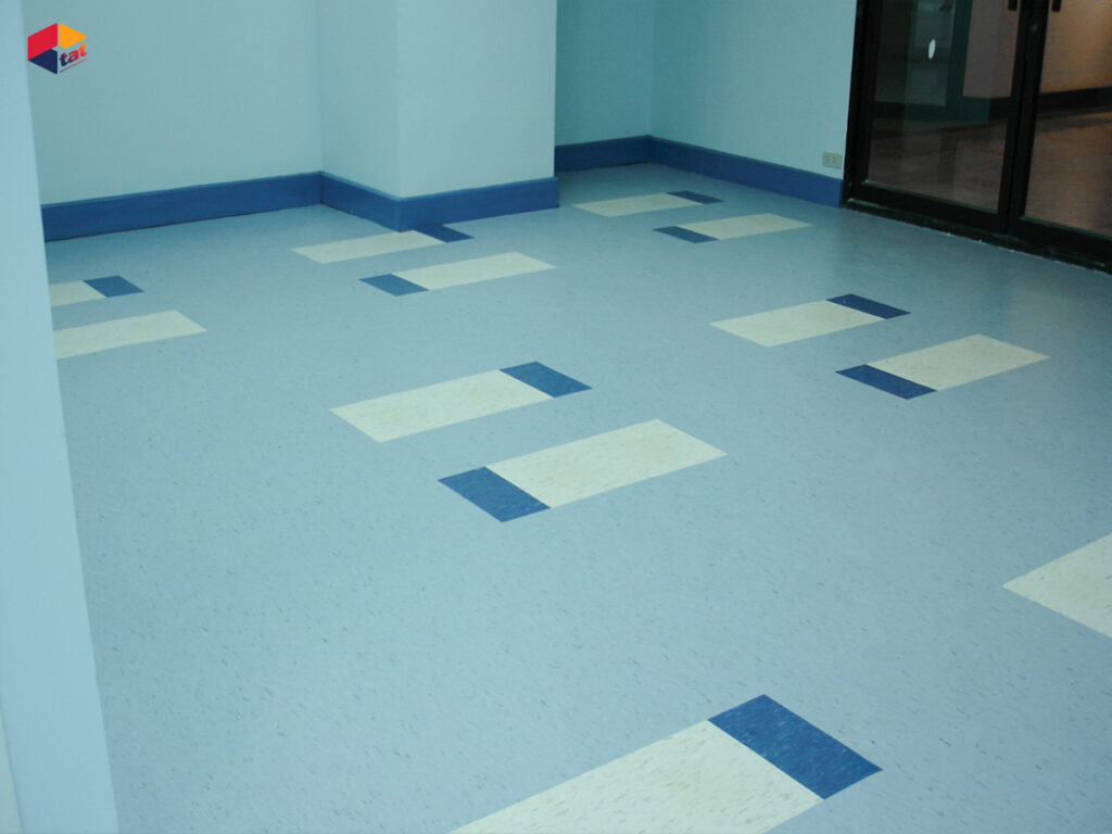 กระเบื้องยาง, กระเบื้องปูกาว, deluxe tile