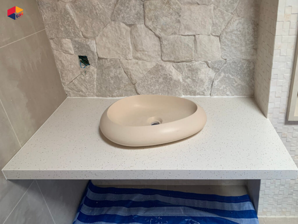 หินสังเคราะห์, ท็อปเคาน์เตอร์, ท็อปหิน, acrylic solid surface