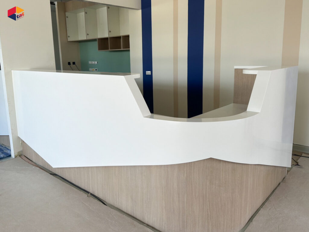 หินสังเคราะห์, ท็อปเคาน์เตอร์, ท็อปหิน, acrylic solid surface