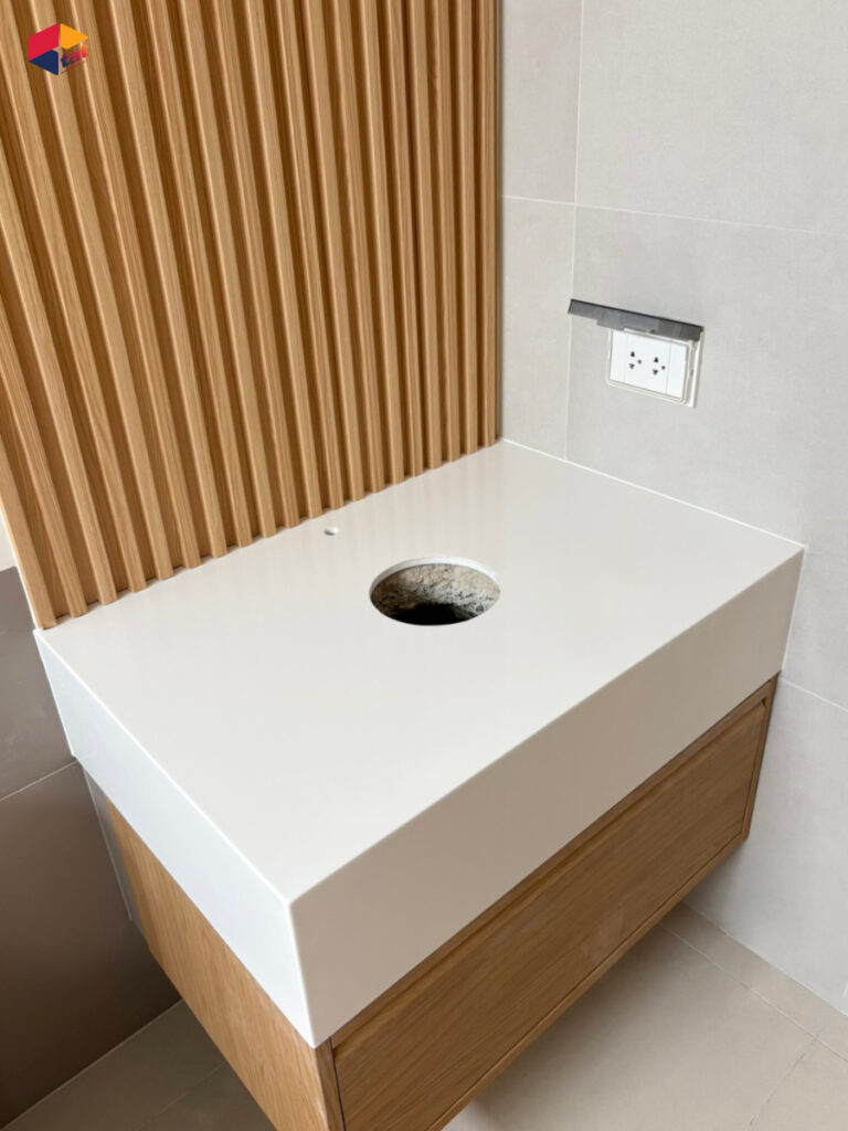 หินสังเคราะห์, ท็อปเคาน์เตอร์, ท็อปหิน, acrylic solid surface