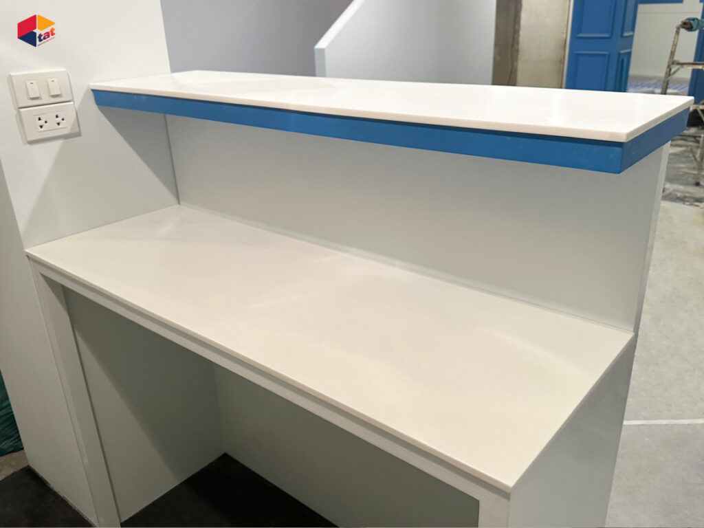 หินสังเคราะห์, ท็อปเคาน์เตอร์, ท็อปหิน, acrylic solid surface