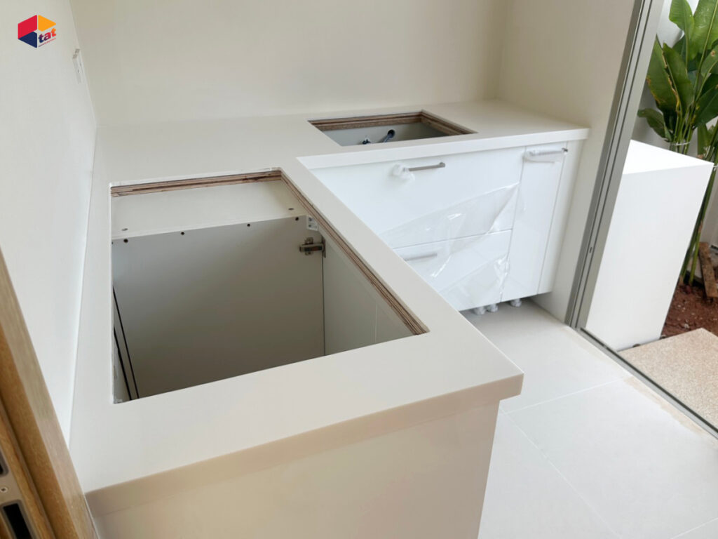 หินสังเคราะห์, ท็อปห้องน้ำ, ท็อปหิน, acrylic solid surface