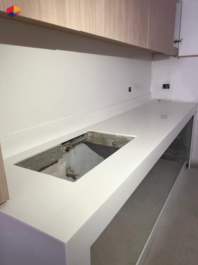 หินสังเคราะห์, ท็อปเคาน์เตอร์, ท็อปหิน, acrylic solid surface