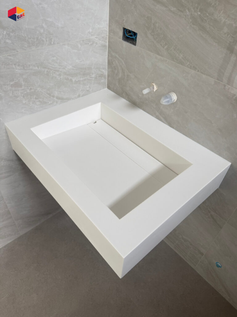 หินสังเคราะห์, ท็อปเคาน์เตอร์, ท็อปหิน, acrylic solid surface