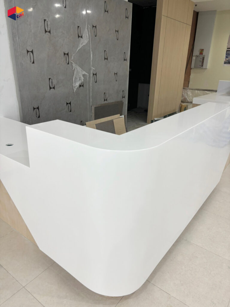 หินสังเคราะห์, ท็อปเคาน์เตอร์, ท็อปหิน, acrylic solid surface