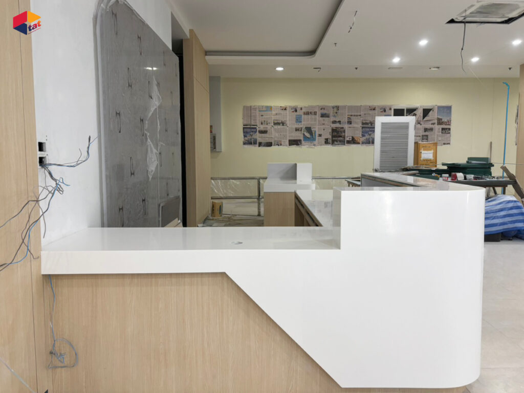 หินสังเคราะห์, ท็อปเคาน์เตอร์, ท็อปหิน, acrylic solid surface