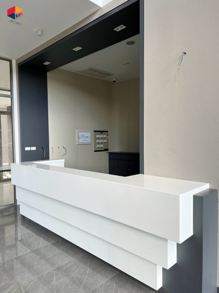 หินสังเคราะห์, ท็อปเคาน์เตอร์, ท็อปหิน, acrylic solid surface