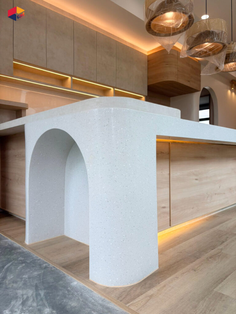 หินสังเคราะห์, ท็อปเคาน์เตอร์, ท็อปหิน, acrylic solid surface