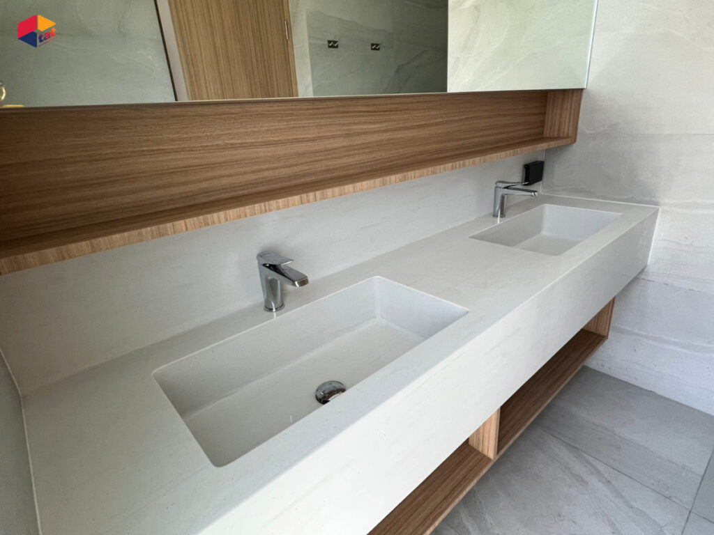 หินสังเคราะห์, ท็อปเคาน์เตอร์, ท็อปหิน, acrylic solid surface