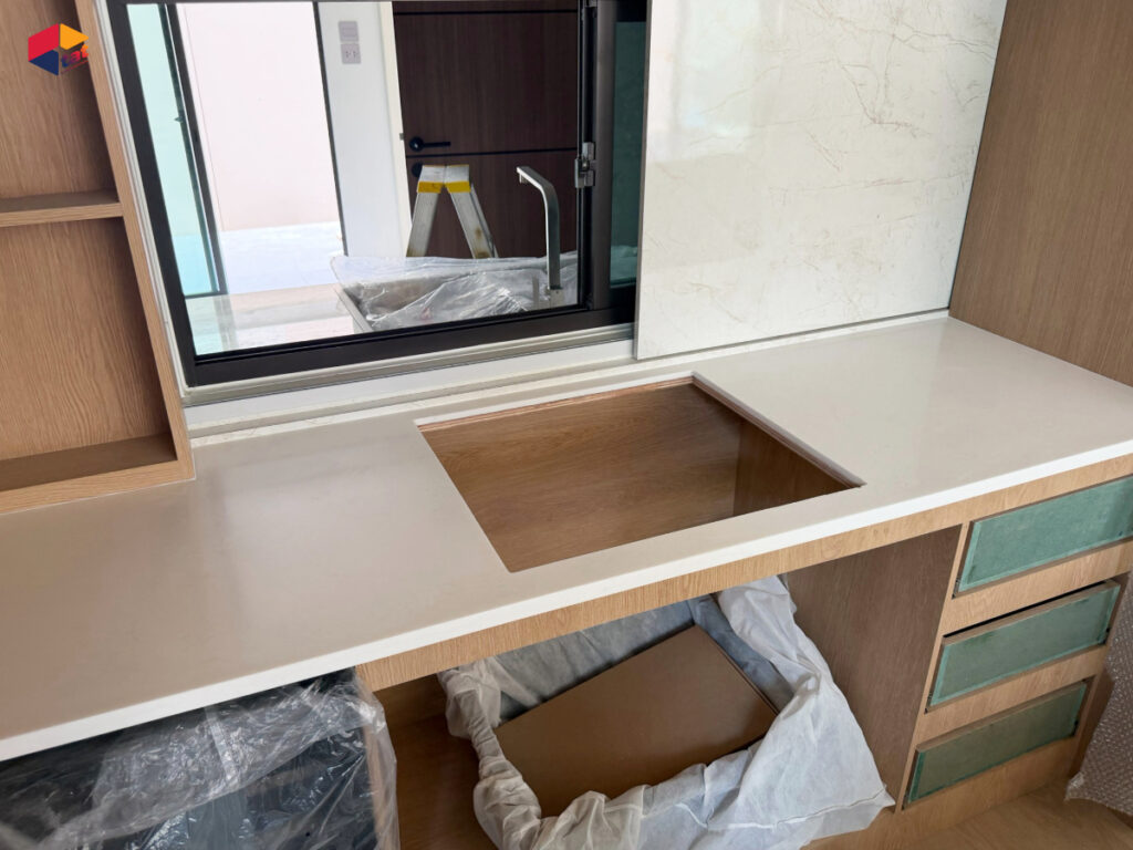 หินสังเคราะห์, ท็อปเคาน์เตอร์, ท็อปหิน, acrylic solid surface