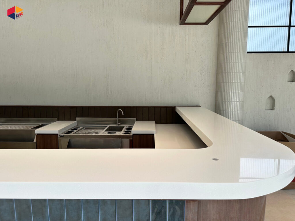 หินสังเคราะห์, ท็อปเคาน์เตอร์, ท็อปหิน, acrylic solid surface
