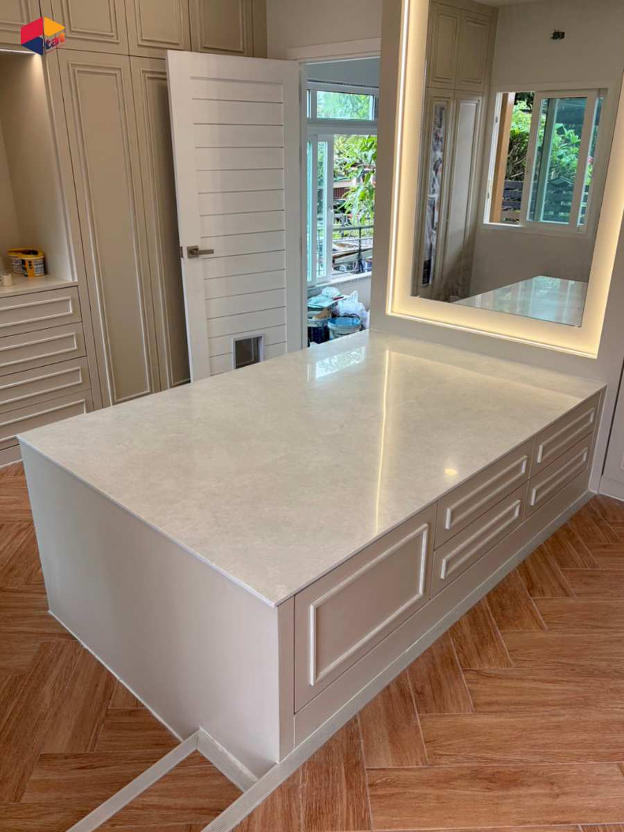 หินสังเคราะห์, ท็อปเคาน์เตอร์, ท็อปหิน, acrylic solid surface