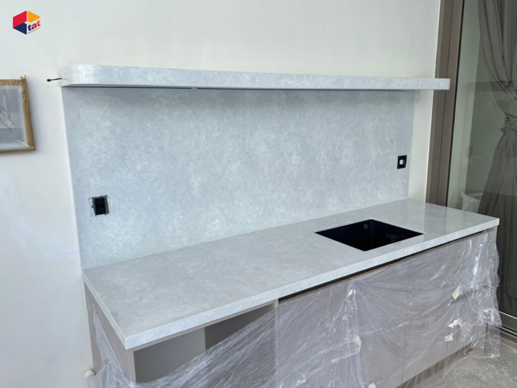 หินสังเคราะห์, ท็อปเคาน์เตอร์, ท็อปหิน, acrylic solid surface