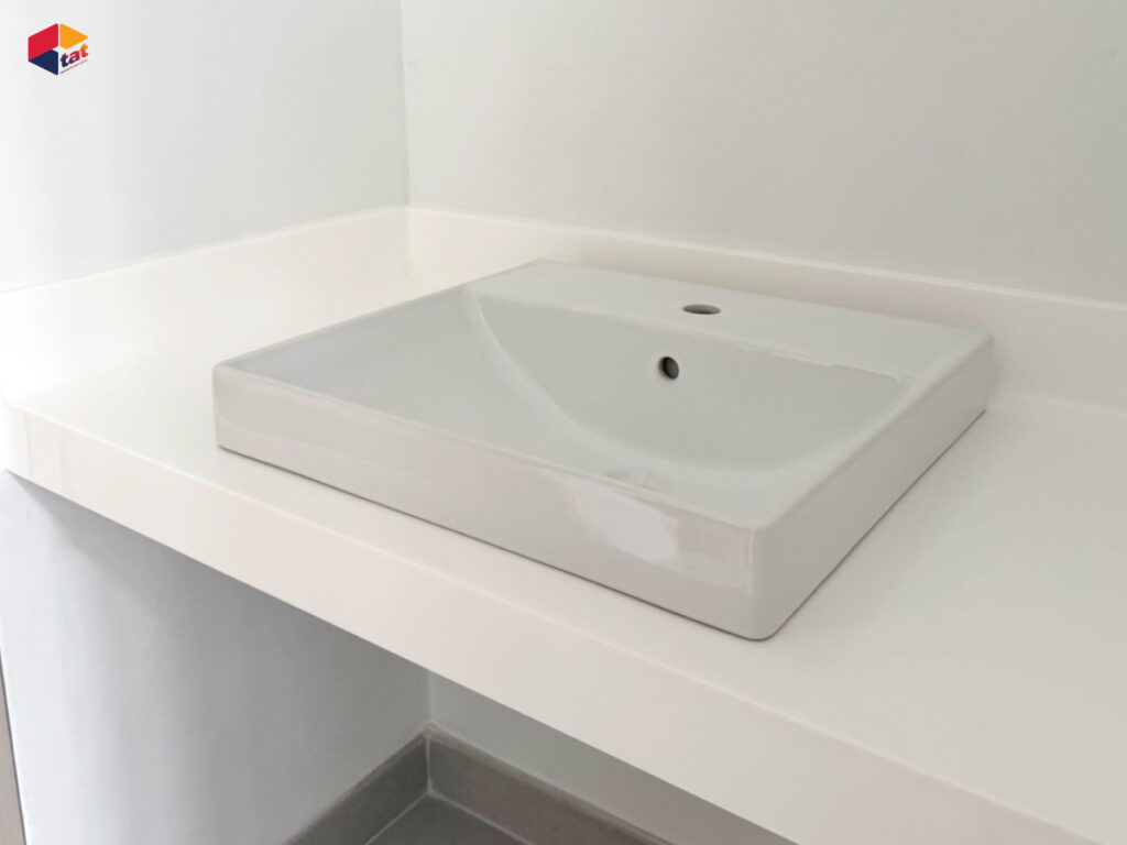 หินสังเคราะห์, ท็อปเคาน์เตอร์, ท็อปหิน, acrylic solid surface